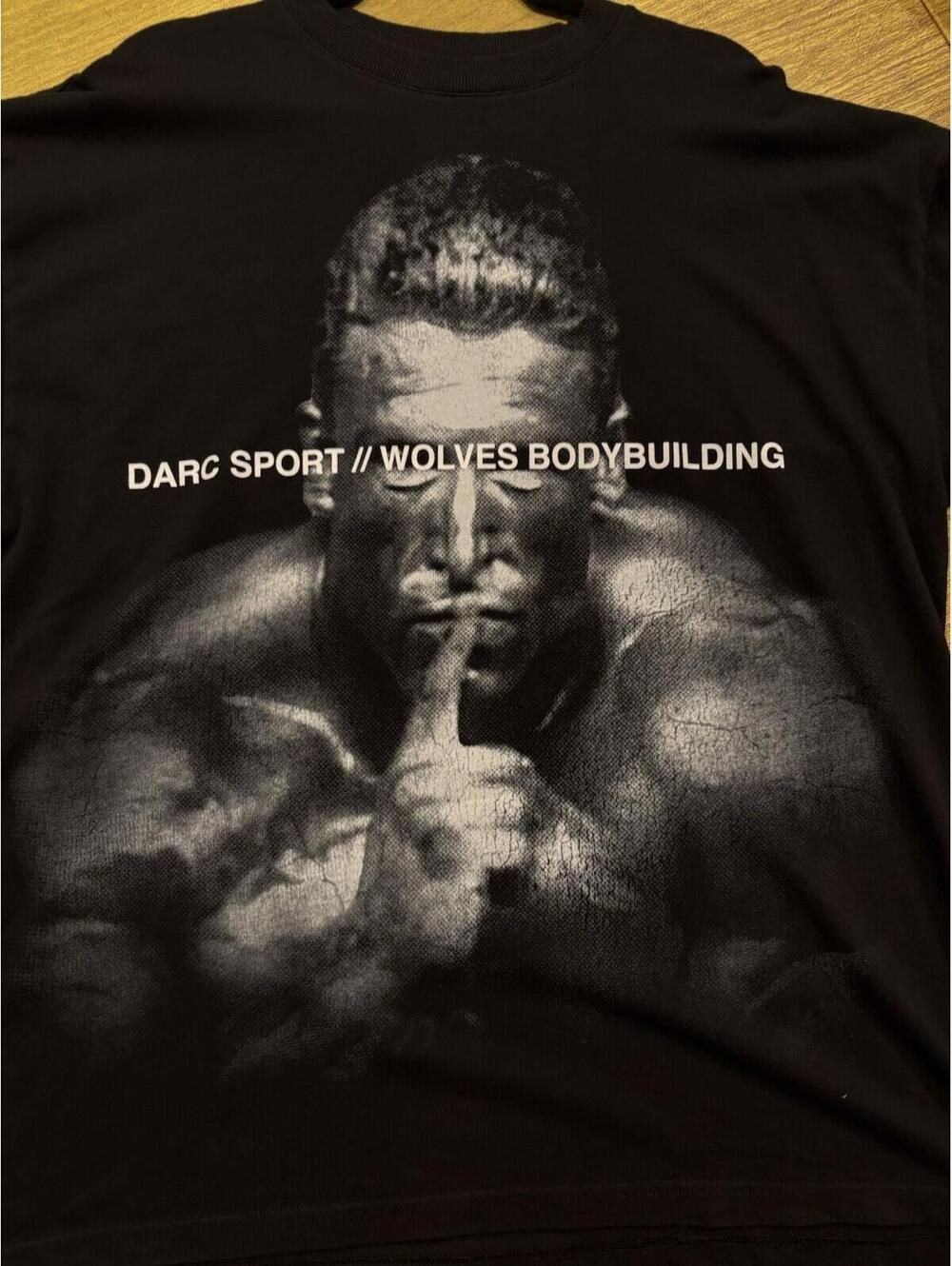 DARC SPORT DORIAN YATES T SHIRT IN BLACK (SIZE XL) Nwt